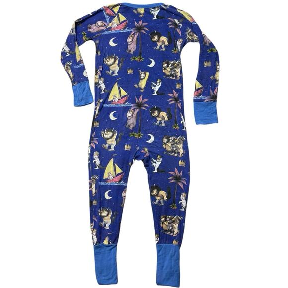 Little Sleepies 18 - 24 Months Where The Wild Things Are Zippy Bamboo Pajamas - Picture 2 of 7